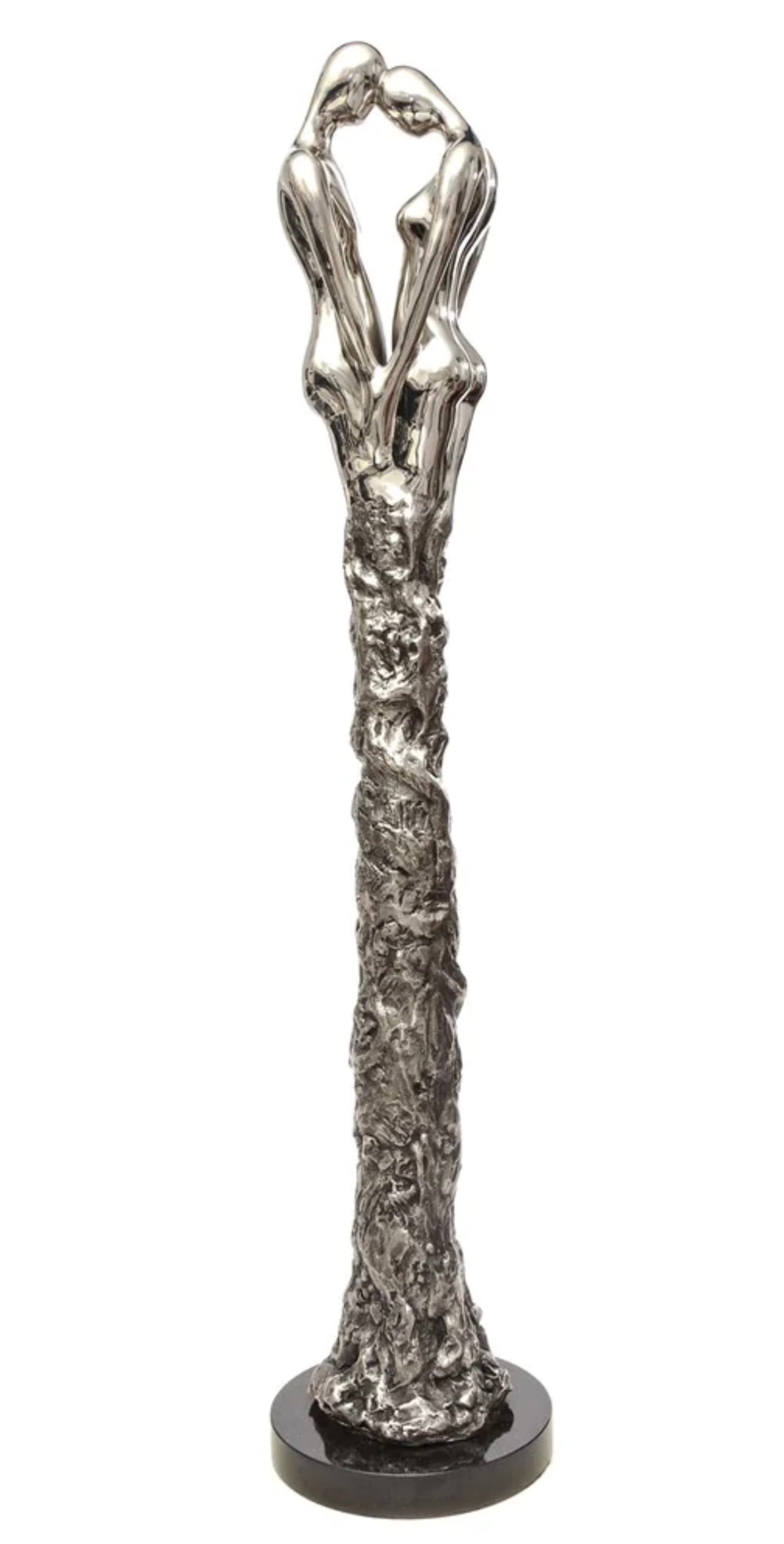 Jennine Parker Adoration II Deluxe Stainless Steel Sculpture - The Acorn Gallery, Pocklington