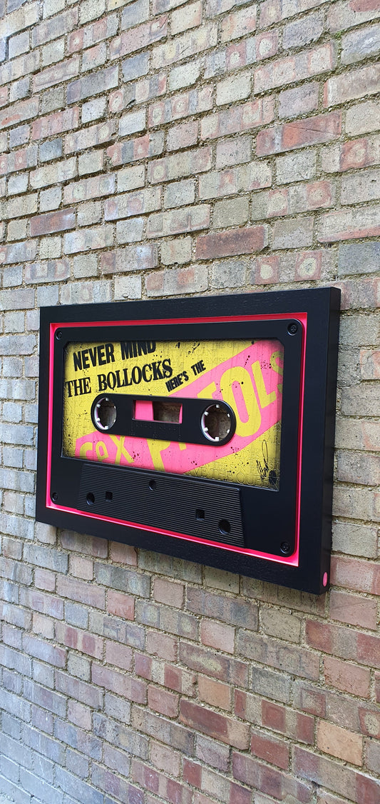 Rob Bishop Never Mind The Bollocks Large Cassette - The Acorn Gallery, Pocklington