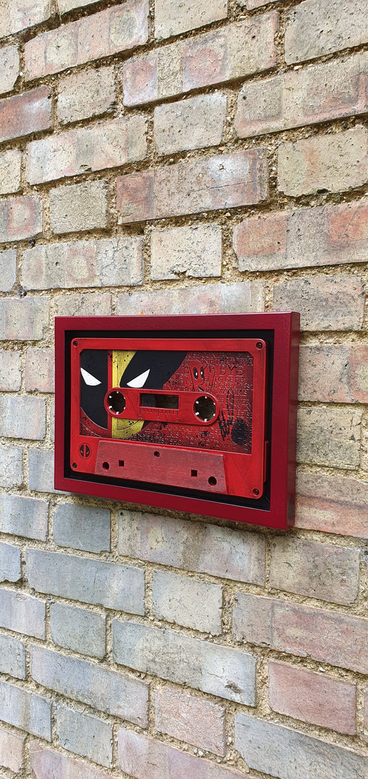 Rob Bishop Deadpool And Wolverine Small Cassette - The Acorn Gallery, Pocklington