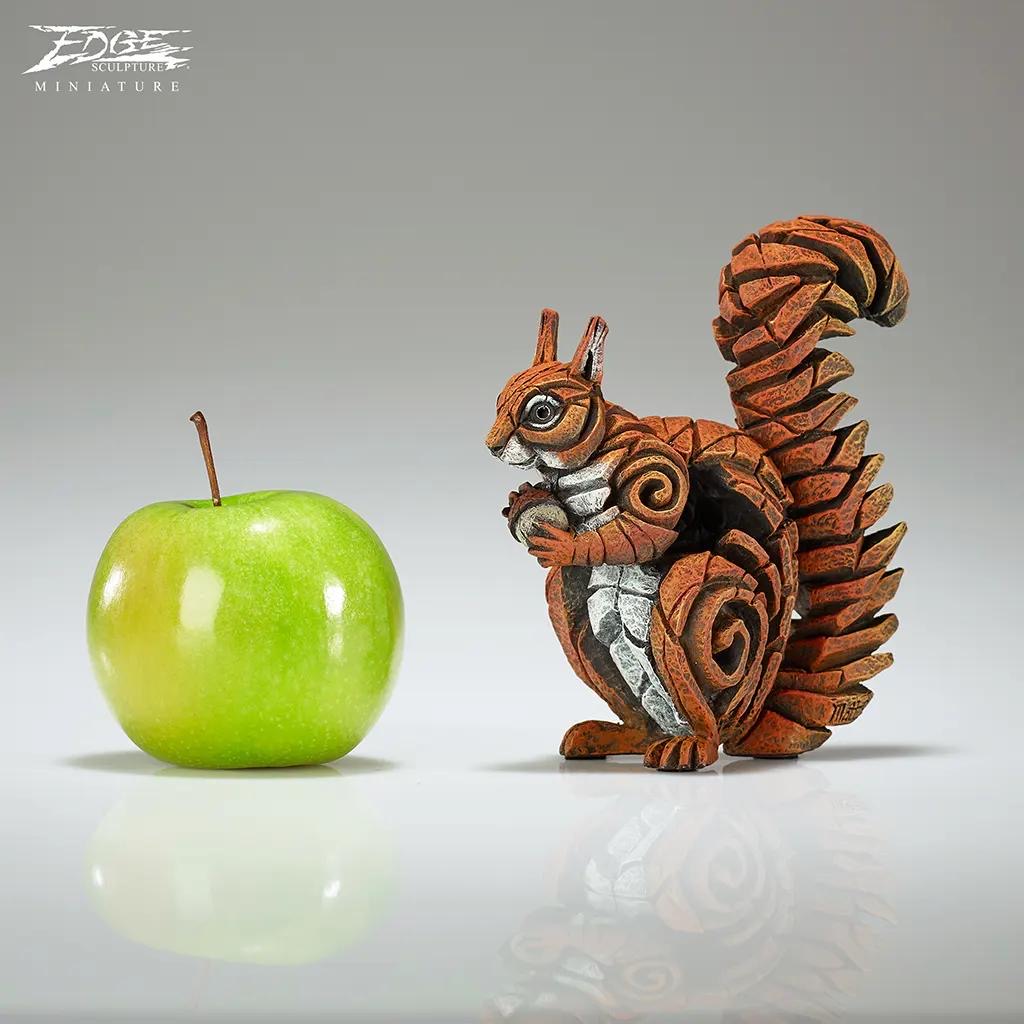 Edge Sculpture Squirrel Miniature available from The Acorn Gallery, Pocklington