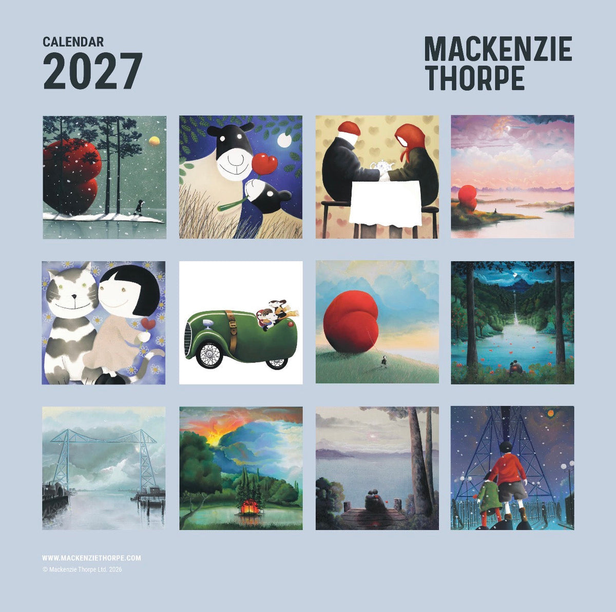 Mackenzie Thorpe Calendar 2027