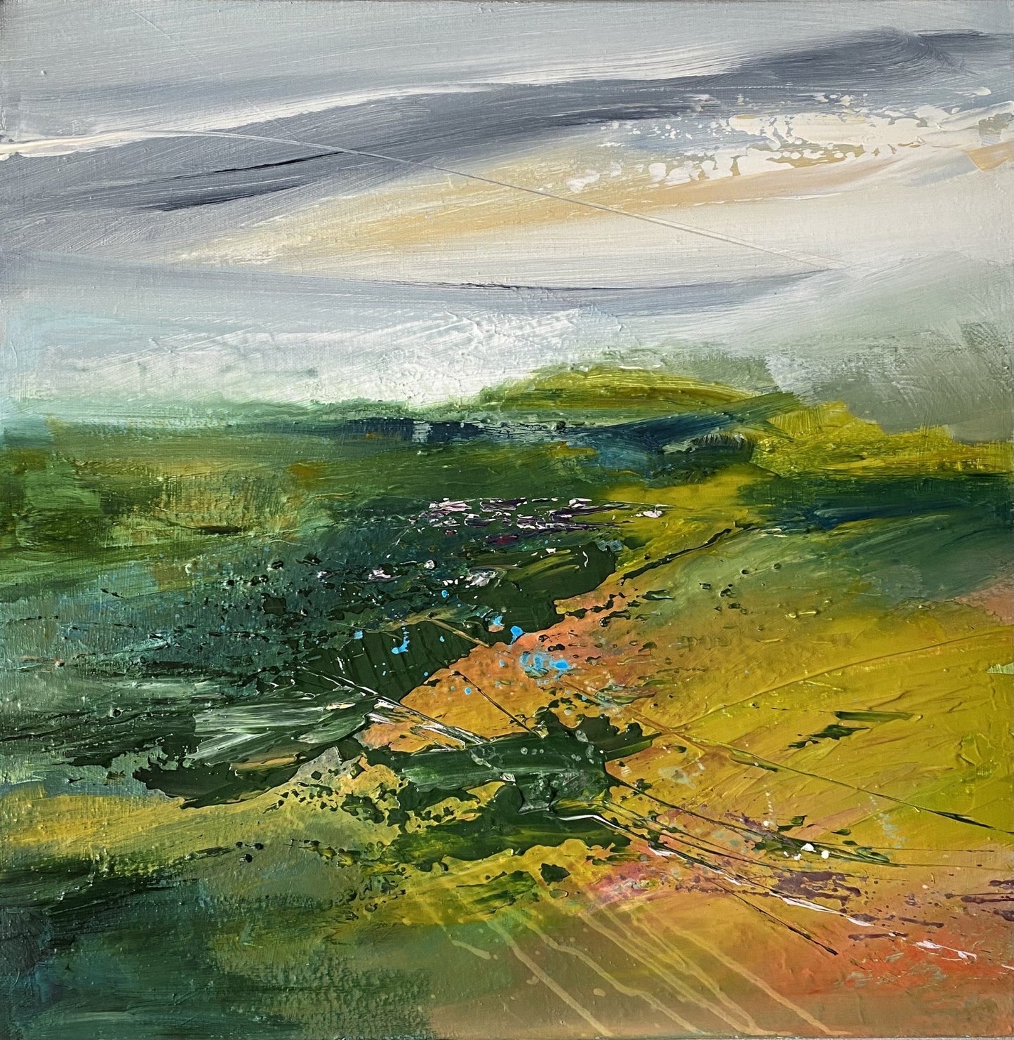 Ali Kippax Space To Breath Original - The Acorn Gallery Pocklington