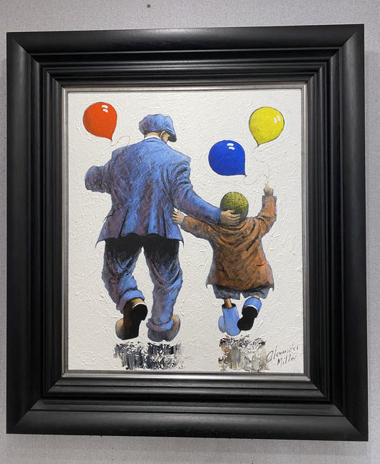 Alexander Millar One For Me, Two For You Original at The Acorn Gallery, Pocklington