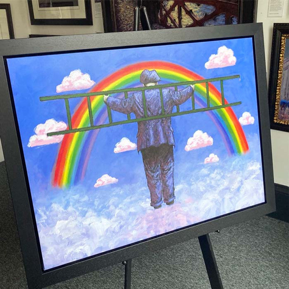 Alexander Millar Angel Of Hope Canvas - The Acorn Gallery, Pocklington