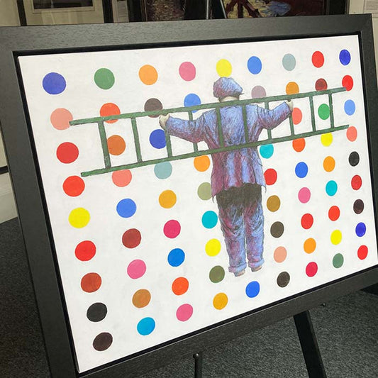 Alexander Millar Angel Of The Times Canvas - The Acorn Gallery, Pocklington