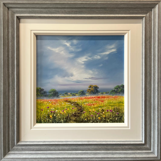Allan Morgan A Beautiful Sky Original Framed - The Acorn Gallery, Pocklington