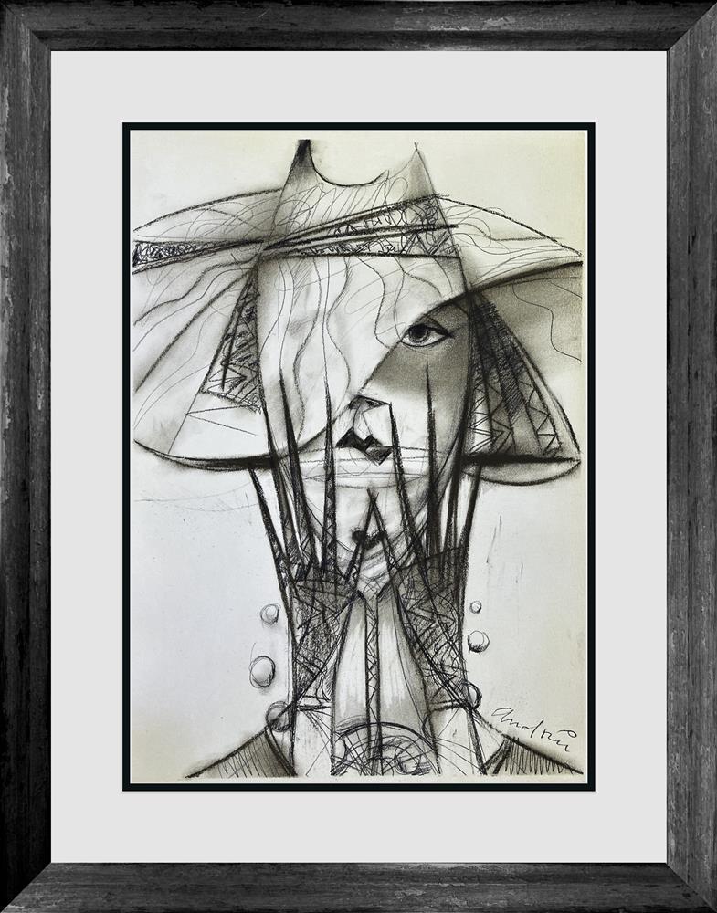 Andrei Protsouk Heart Drinker II Original Sketch - The Acorn Gallery, Pocklington