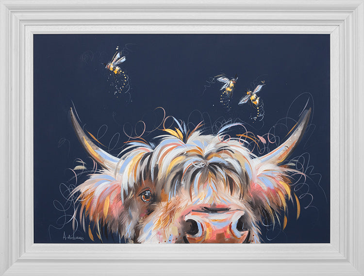 Ashley Saunders Gazing And Grazing Original - The Acorn Gallery, Pocklington