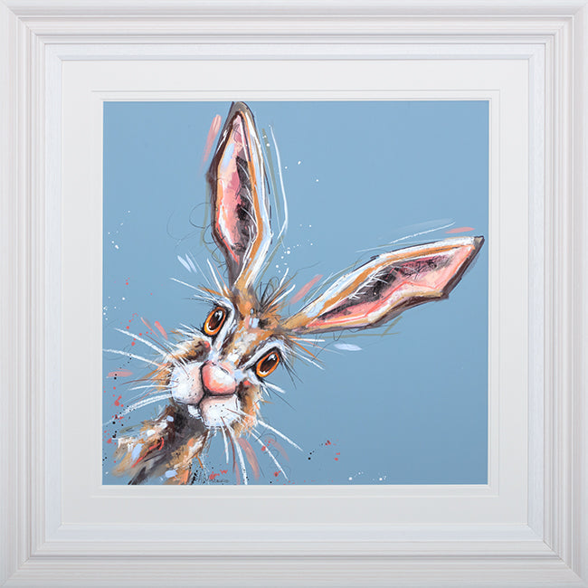 Ashley Saunders Hare Aware Original - The Acorn Gallery Pocklington