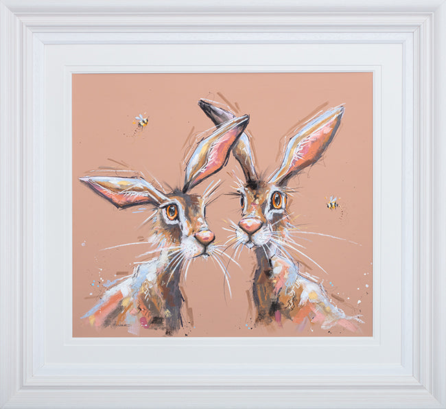 Ashley Saunders Hippity Hoppity Original - The Acorn Gallery, Pocklington