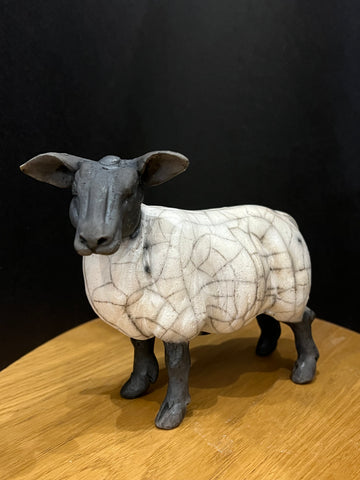 Beth The Sheep Ceramic ORIGINAL - Christine Cummings *SOLD*