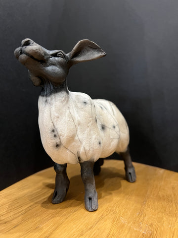 Connie The Sheep Ceramic ORIGINAL - Christine Cummings *SOLD*