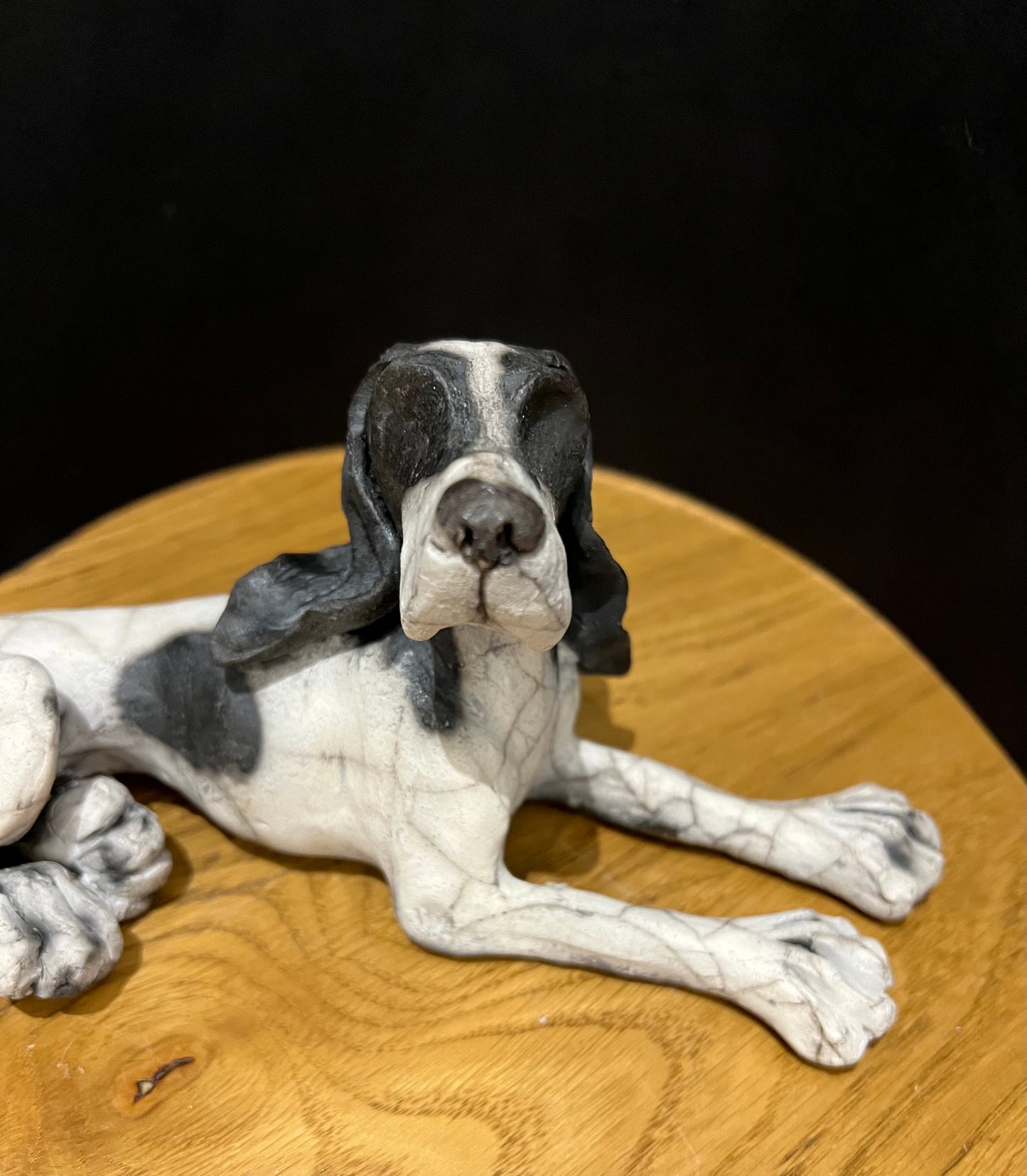 Christine Cummings Studio Duke Junior Ceramic Dog ORIGINAL - The Acorn Gallery, Pocklington