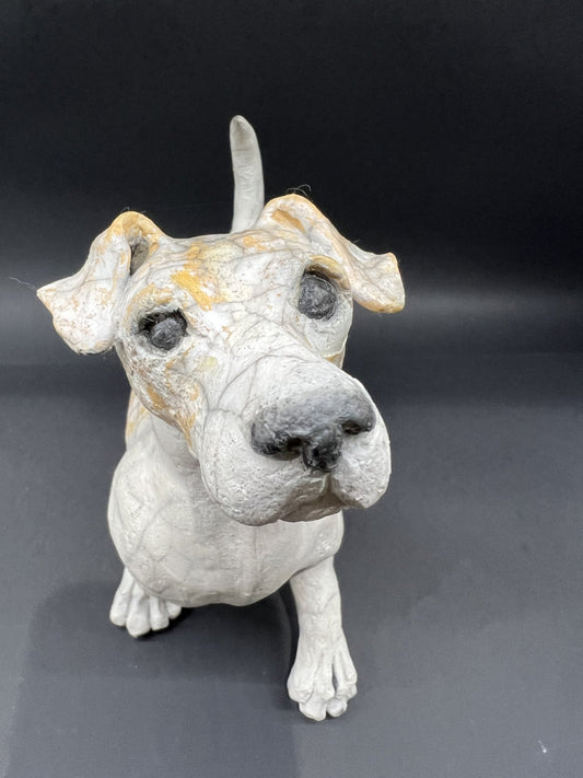 Christine Cummings Studio Jack The Jack Russell ORIGINAL - The Acorn Gallery, Pocklington