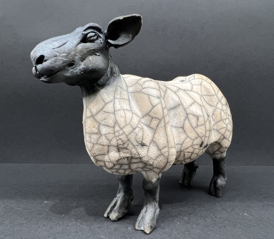 Christine Cummings Studio Ruth The Sheep ORIGINAL - The Acorn Gallery, Pocklington