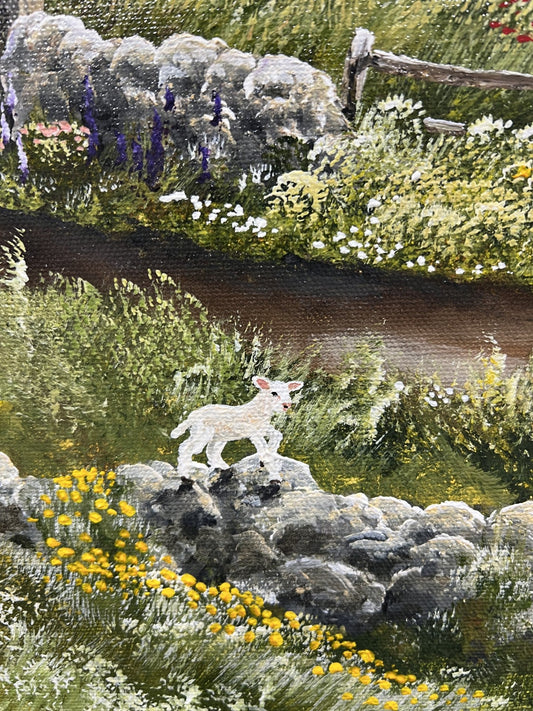 Caroline Deighton The Escape Artist Original available from The Acorn Gallery, Pocklington