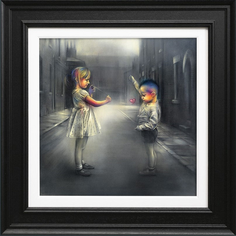 Craig Everett Don't Break My Heart Canvas - The Acorn Gallery, Pocklington