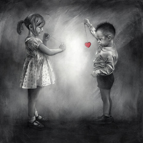 Don't Break My Heart II Canvas by Craig Everett *NEW*
