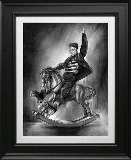 Craig Everett Rocking Roller Canvas - The Acorn Gallery, Pocklington