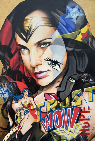 Wonder Woman ORIGINAL by Craig Scott Knight