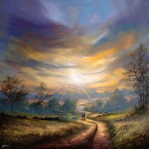 A Stroll Through Serenity ORIGINAL by Danny Abrahams *SOLD*