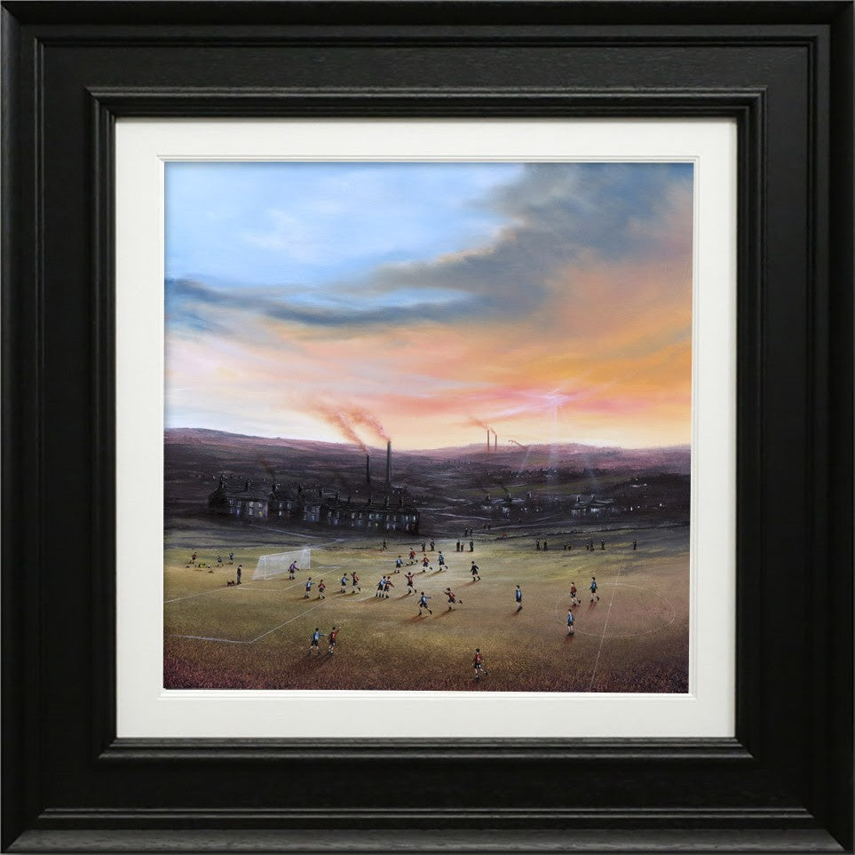 Danny Abrahams Battle for the Bragging Rights available from The Acorn Gallery in Pocklington. Order online or call 01759 307652.