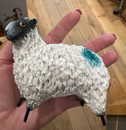 Danny Abrahams Daisy The Sheep Original Sculpture - The Acorn Gallery, Pocklington