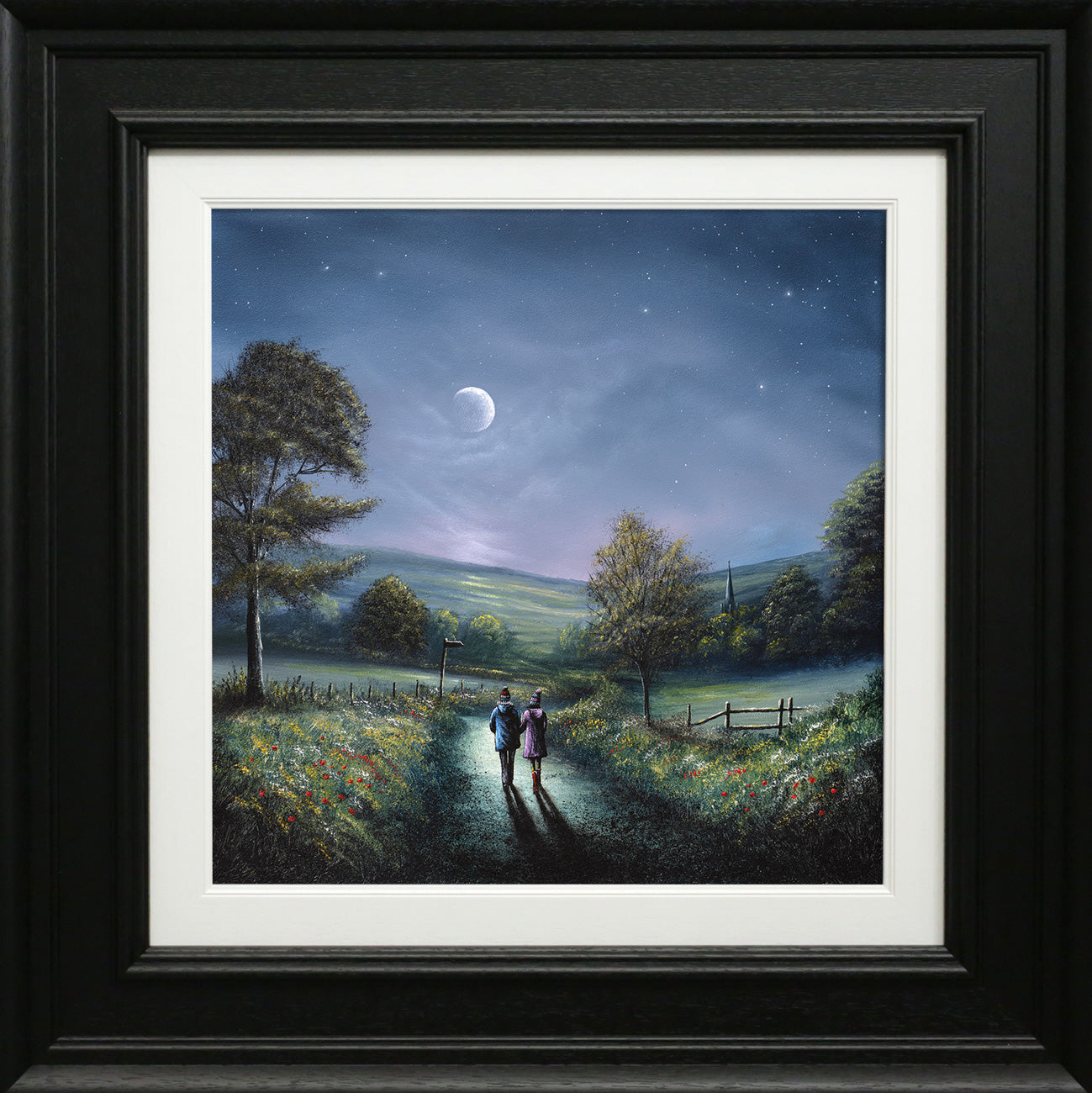 Danny Abrahams Under The Moon's Gentle Glow - The Acorn Gallery, Pocklington