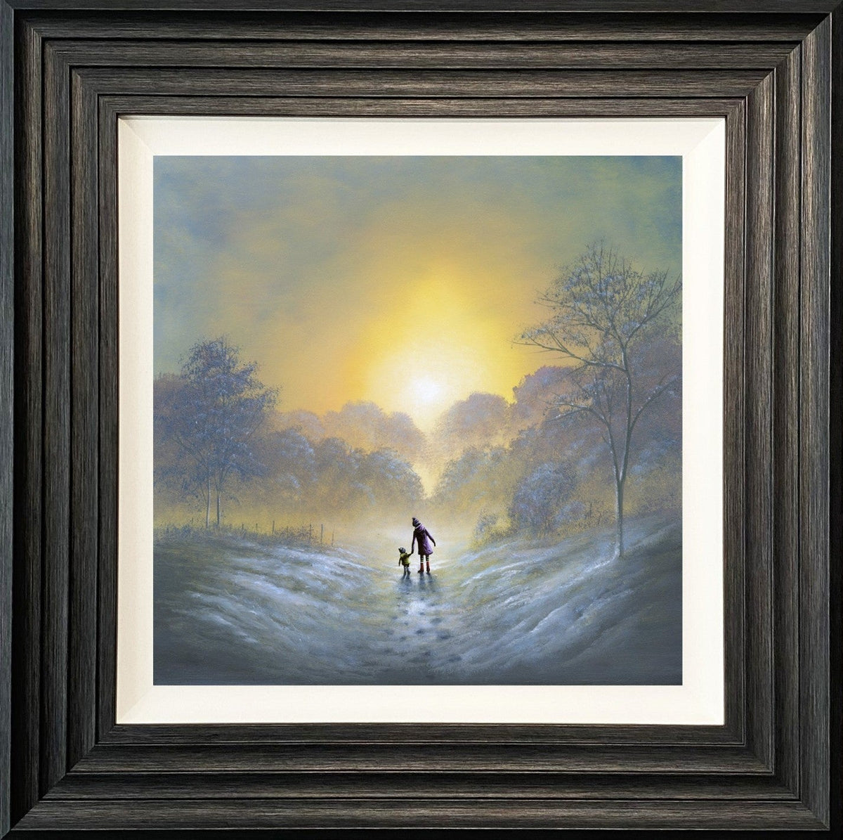 Danny Abrahams A Winter's Journey Limited Edition Print available from The Acorn Gallery, Pocklington