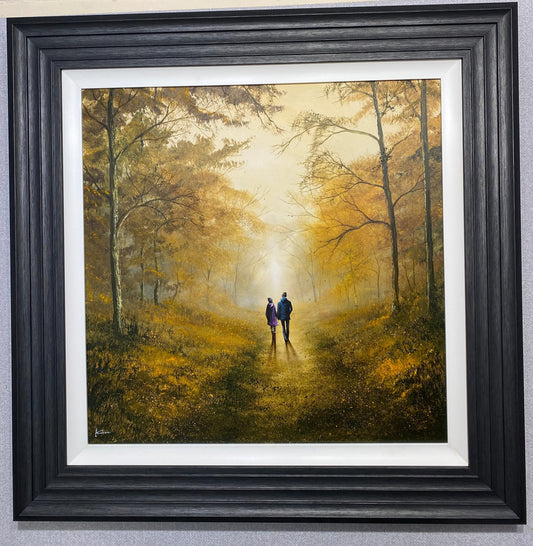 Danny Abrahams Autumn's Embrace Original - The Acorn Gallery, Pocklington