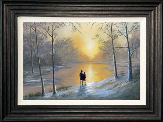Danny Abrahams Winters Reflections Limited Edition Print available from The Acorn Gallery, Pocklington
