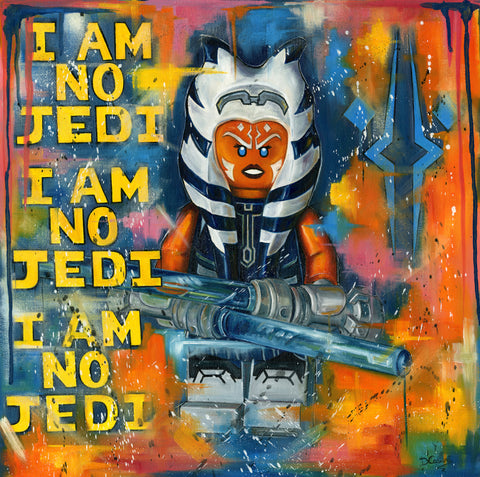 I Am No Jedi ORIGINAL by Deborah Cauchi