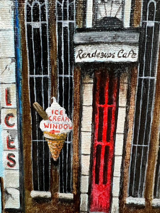 Peter Davidson The Whitley Links Original Painting - The Acorn Gallery, Pocklington