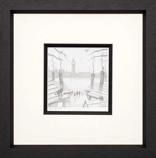 Derrick Fielding This Is Our Time ORIGINAL Sketch - The Acorn Gallery, Pocklington