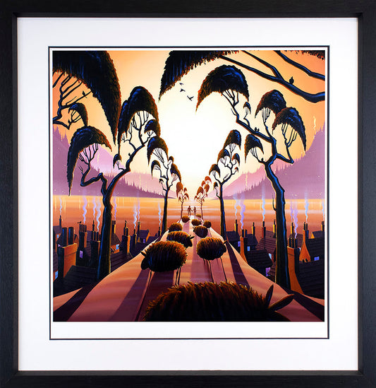 Derrick Fielding To Make You Feel My Love Paper Print Framed in Black - The Acorn Gallery, Pocklington