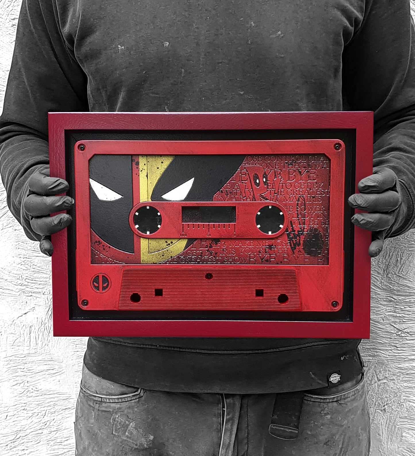 Rob Bishop Deadpool And Wolverine Small Cassette - The Acorn Gallery, Pocklington