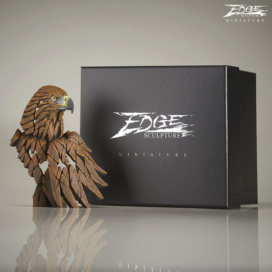 Edge Sculpture Golden Eagle Miniature - The Acorn Gallery Pocklington