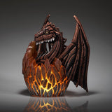 Illumination Copper Dragon Egg by Edge Sculpture *NEW*
