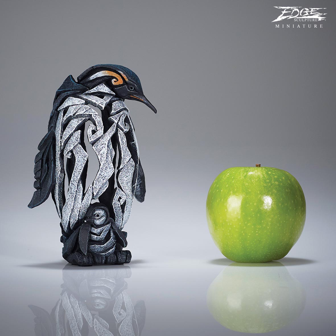Edge Sculpture Penguin Miniature - The Acorn Gallery, Pocklington