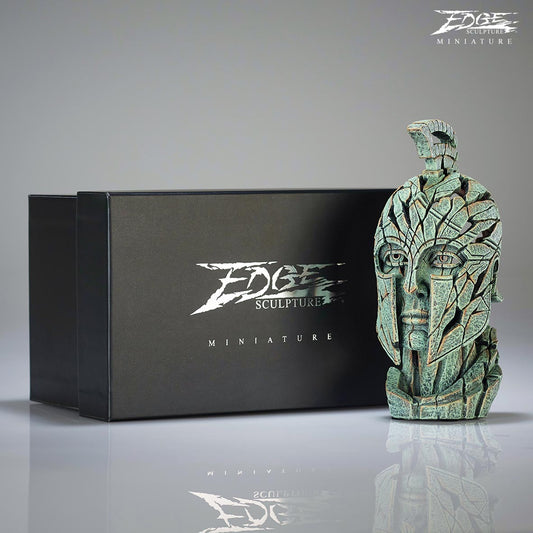 Edge Sculpture Spartan Bust Miniature - The Acorn Gallery, Pocklington