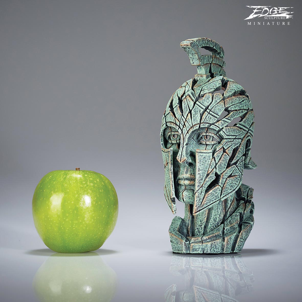 Edge Sculpture Spartan Bust Miniature - The Acorn Gallery, Pocklington