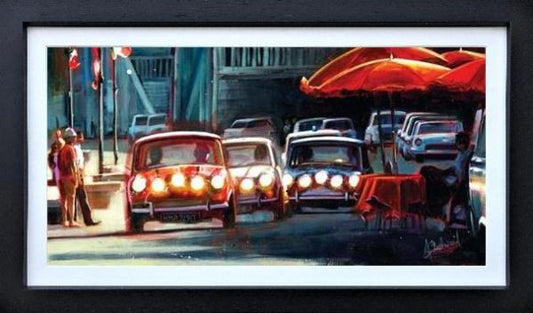 Fleetwood The Getaway Hand Embellished Canvas Framed - The Acorn Gallery, Pocklington
