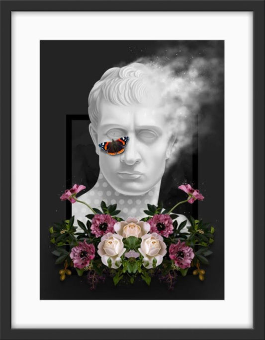 Limited edition giclee print "All I Want Is More" by Mr Go, 27x19 inches, hand signed, edition of 45
