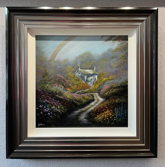 Danny Abrahams The Hideaway Original painting, sold by The Acorn Gallery in Pocklington. New paintings available.