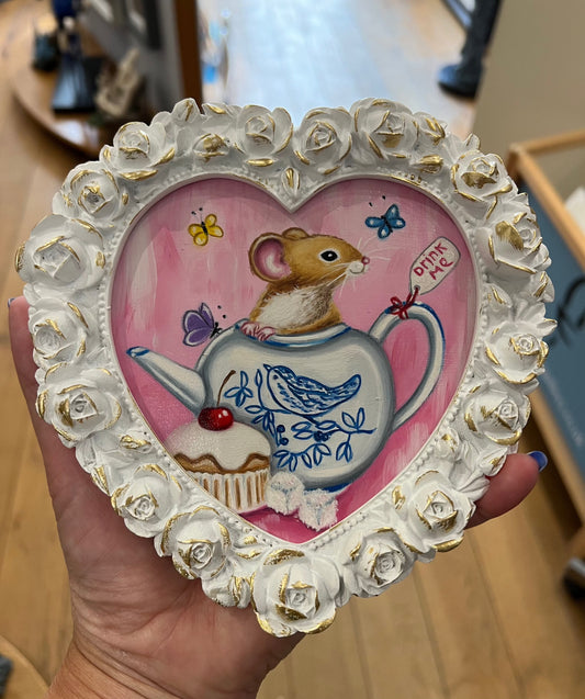 Marie Louise Wrightson The Mouse House Original - The Acorn Gallery, Pocklington