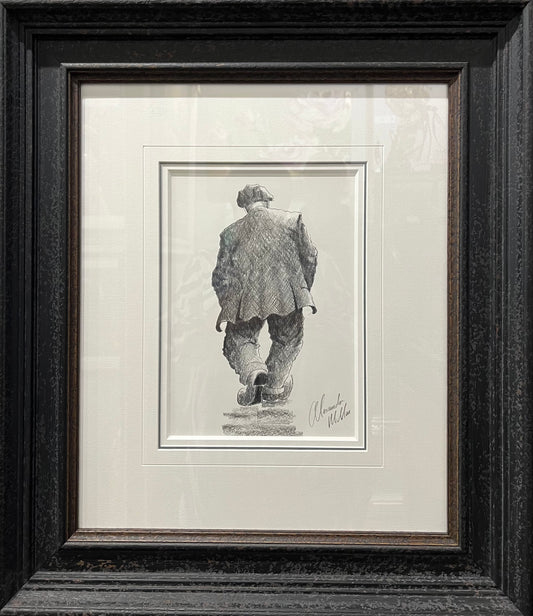 Alexander Millar Steady As You Go Original Sketch - The Acorn Gallery, Pocklington