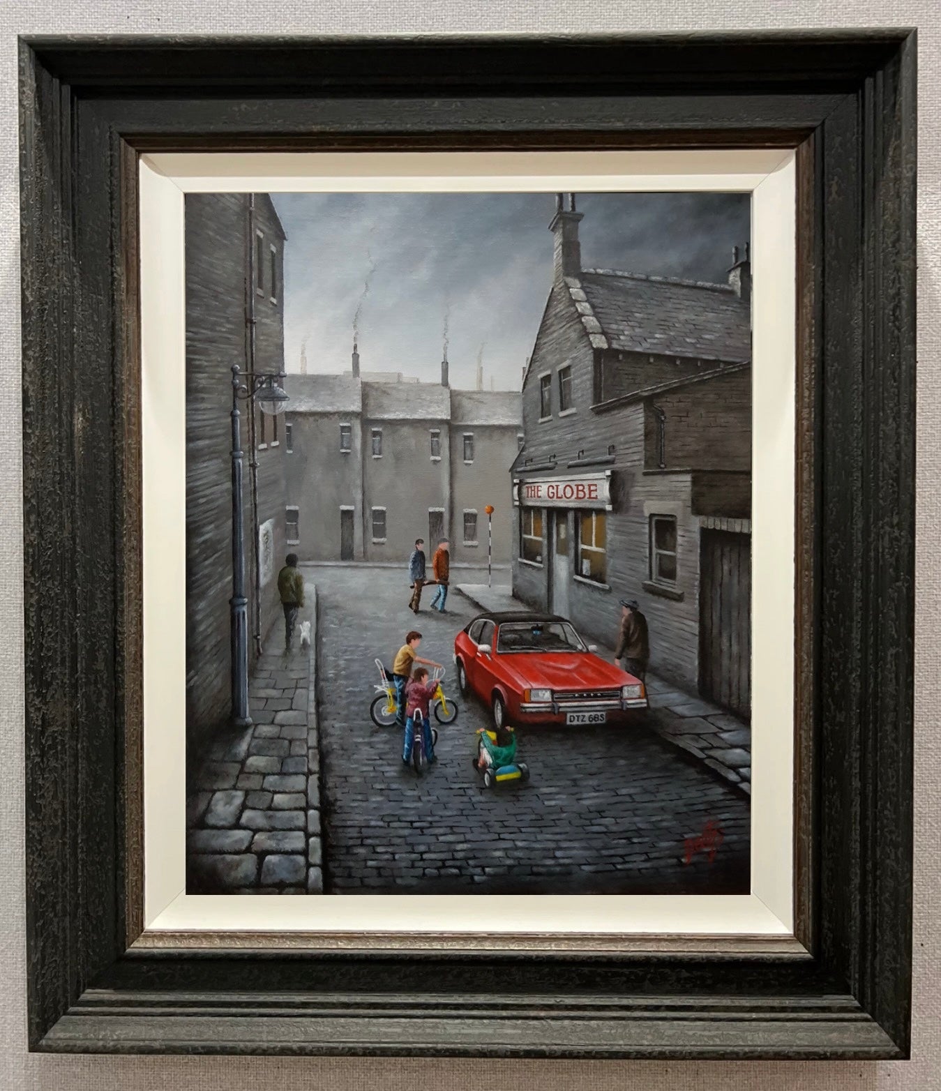 Peter Davidson Looks Like Starsky's Original Painting - The Acorn Gallery, Pocklingto