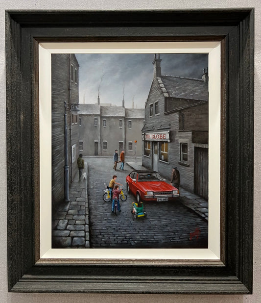 Peter Davidson Looks Like Starsky's Original Painting - The Acorn Gallery, Pocklingto