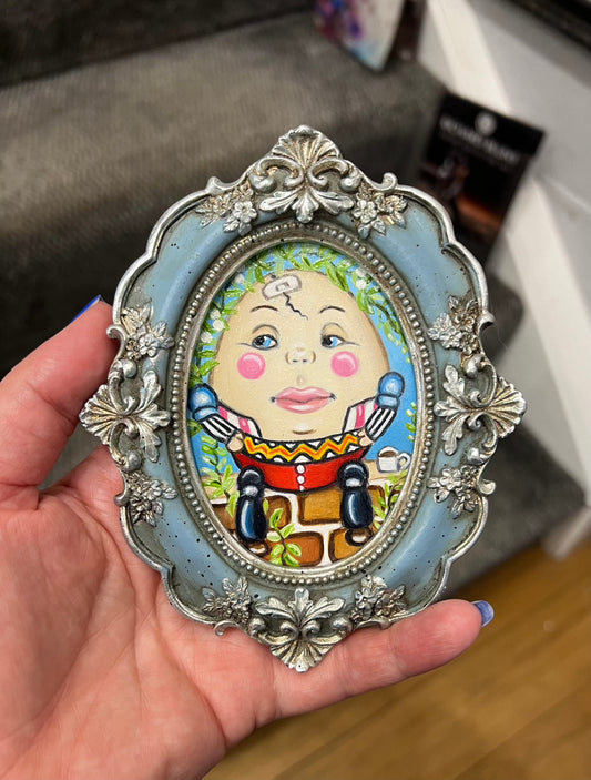 Marie Louise Wrightson Humpty Dumpty Original - The Acorn Gallery, Pocklington