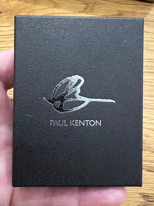 Limited edition enamel keyring featuring Chrysler Building, hand-signed by artist Paul Kenton with certificate of authenticity